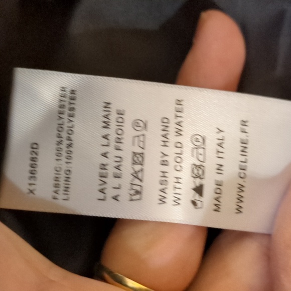 Celine Women's Black Bomber Jacket Fully Lined - Picture 13 of 14